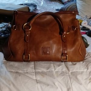 Dooney and bourke purse large brown
